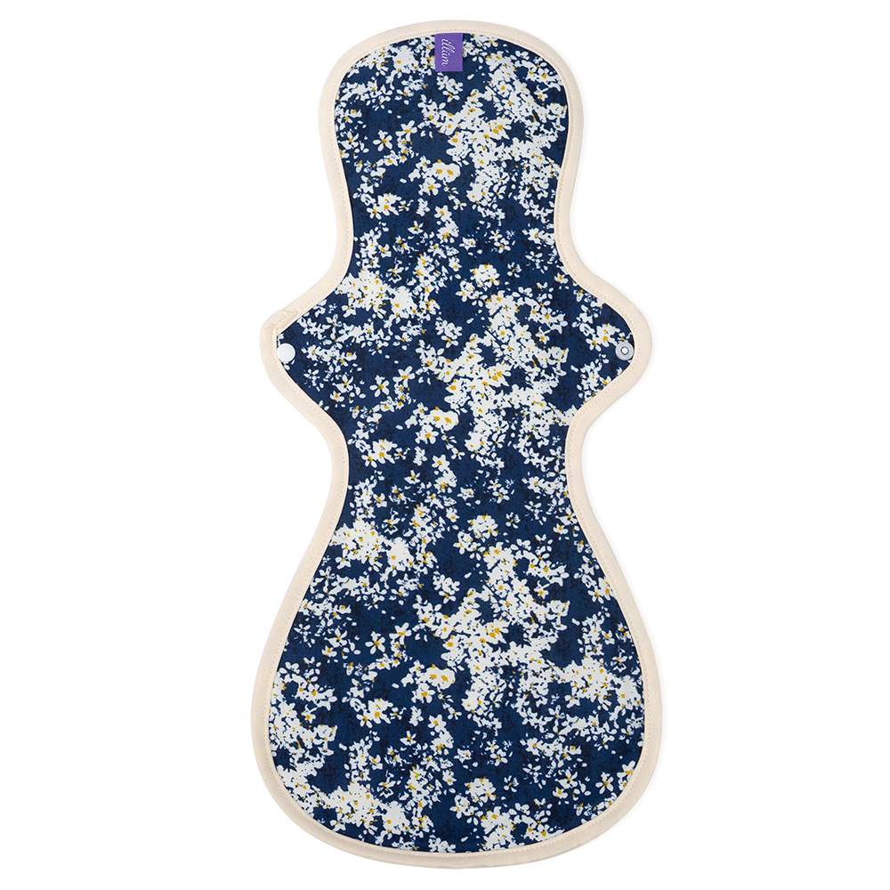 ILLUM Overnight Plus organic cotton Cloth Pads