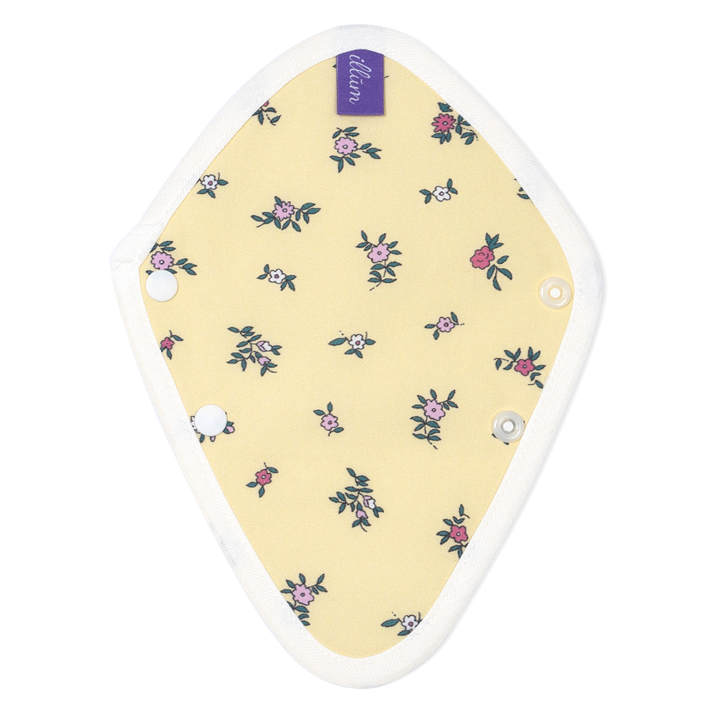 Illum Yellow color pattern Thongliner Premium Bamboo Cloth Pads